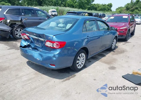 2013 Toyota Corolla Le z USA, uszkodzony, nr VIN 5YFBU4EE4DP207981